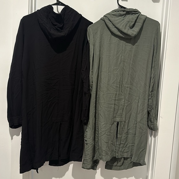 BUNDLE OF 2 COTTON ON LONG JACKET WITH HOOD - Picture 7 of 10